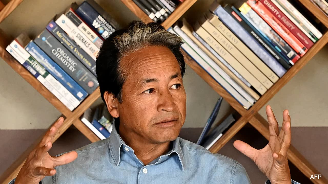 "False, Baseless": Ladakh Rebuts Sonam Wangchuk's "Bars In Every Street" Claim