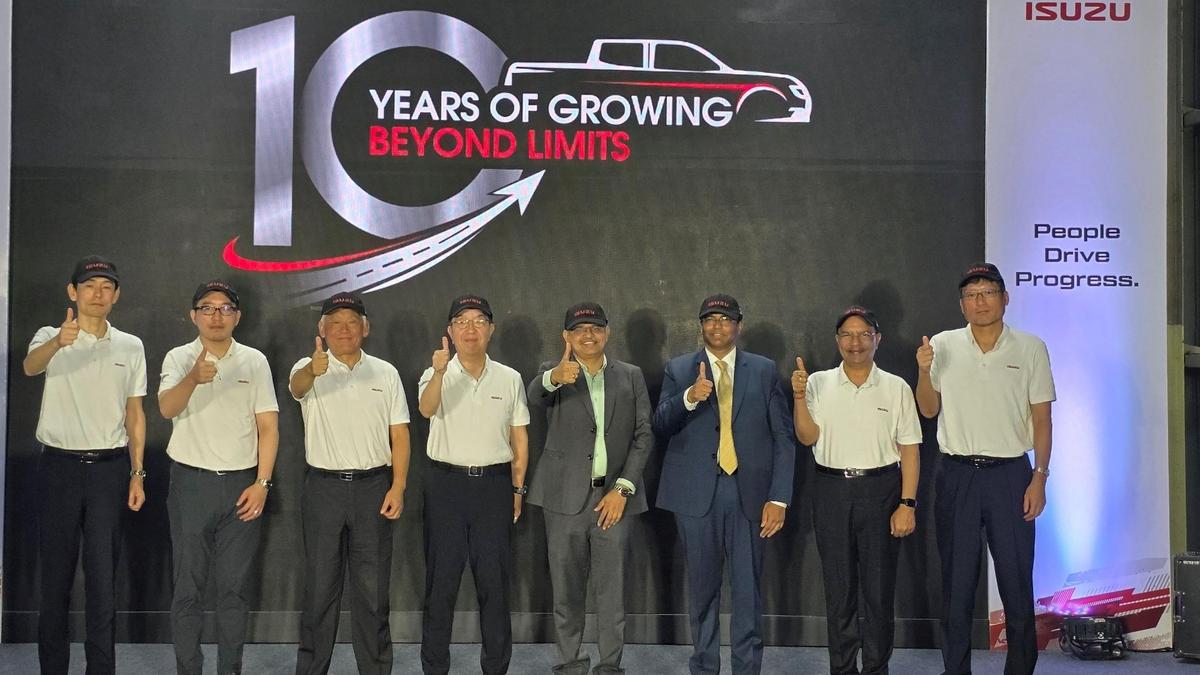 Isuzu plant at Sri City celebrates 10th anniversary