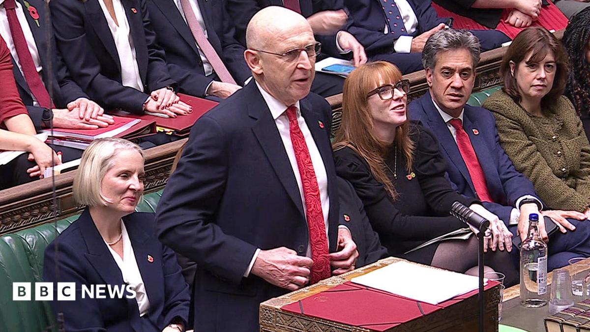 Chancellor takes to the despatch box for his first Budget