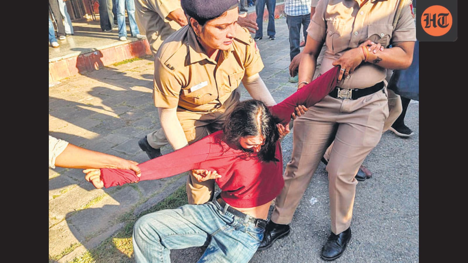 ABVP’s event at PU: 15 detained amid protest against right-wing leader