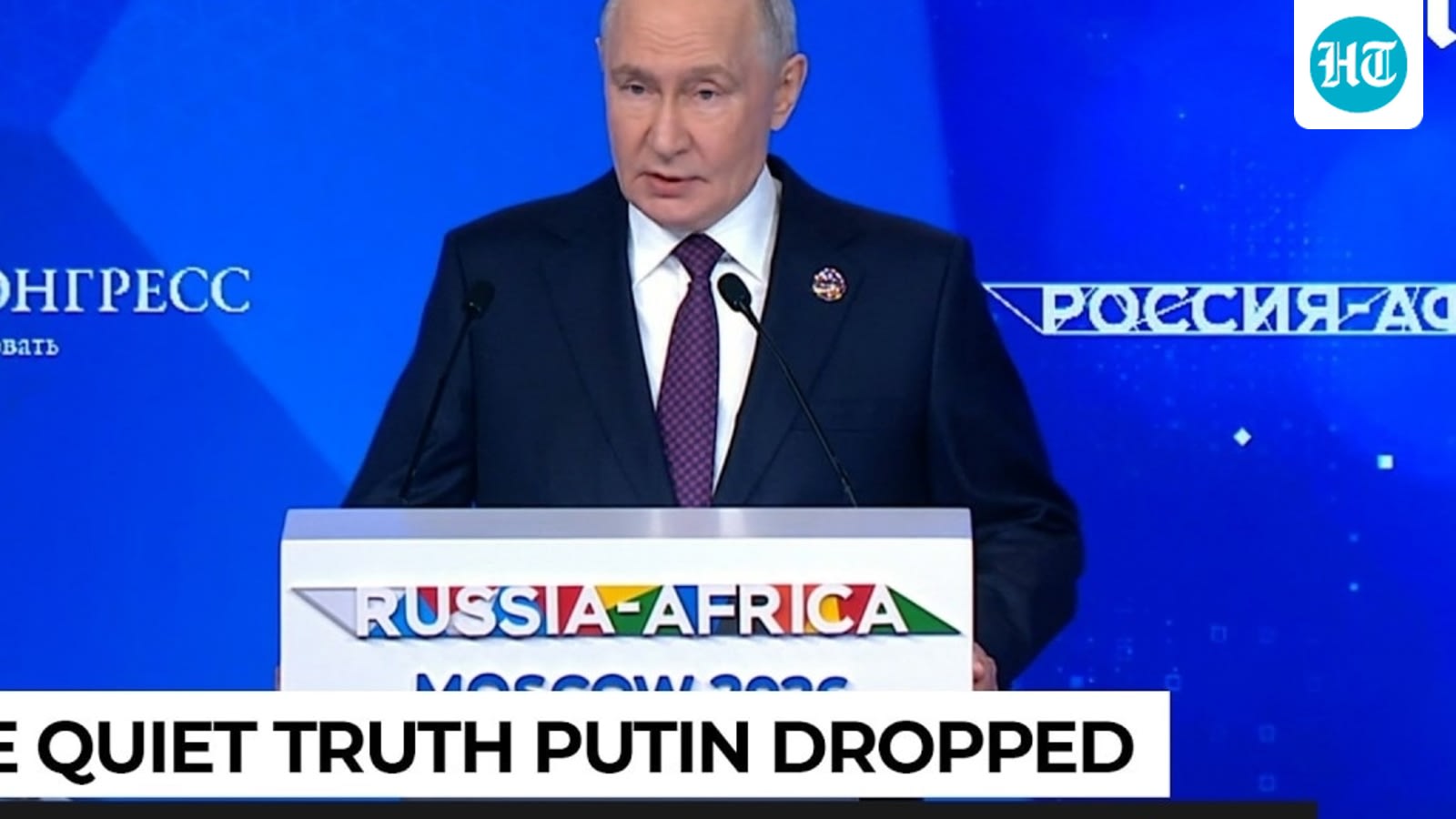 Putin declares the end of external diktat with 13 million tonnes of food to Africa in 9 months?
