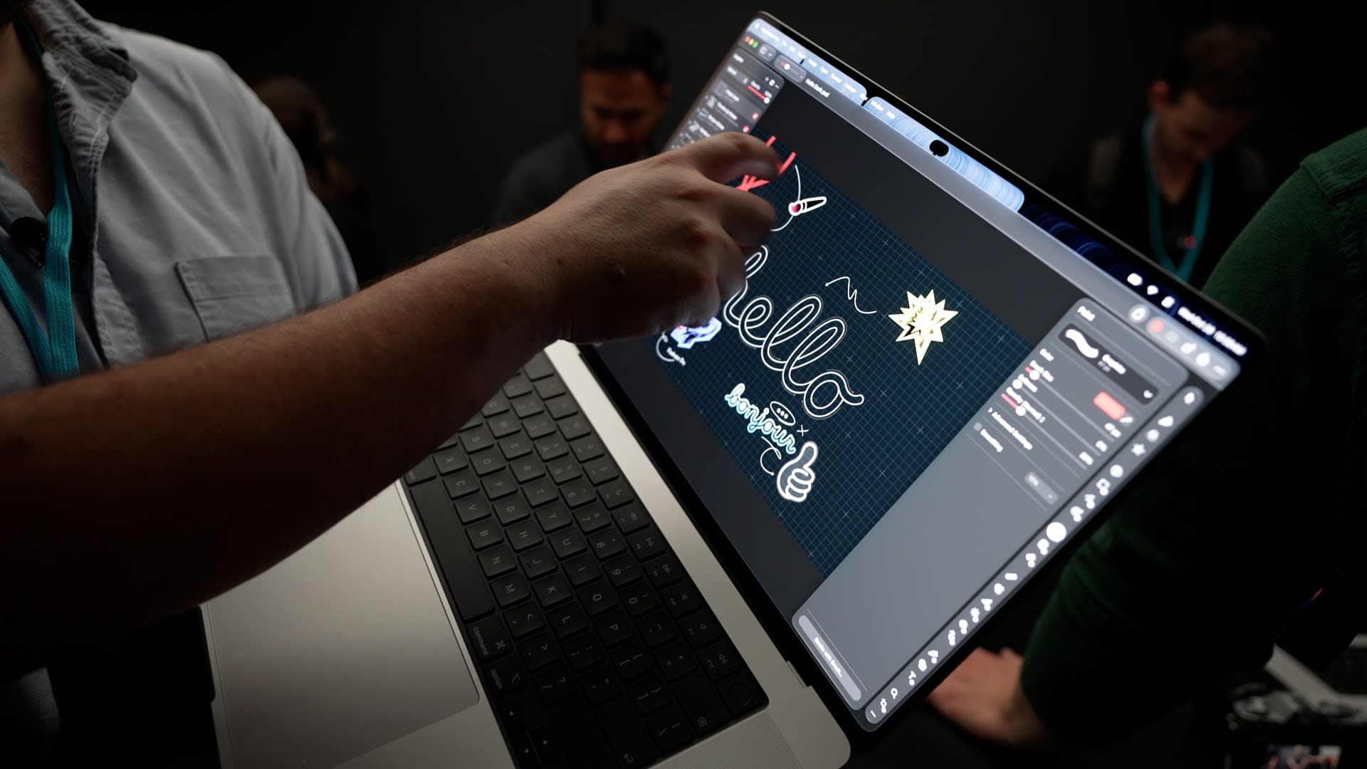 Hands-on with Apple's first touchscreen laptop: Touch is totally optional