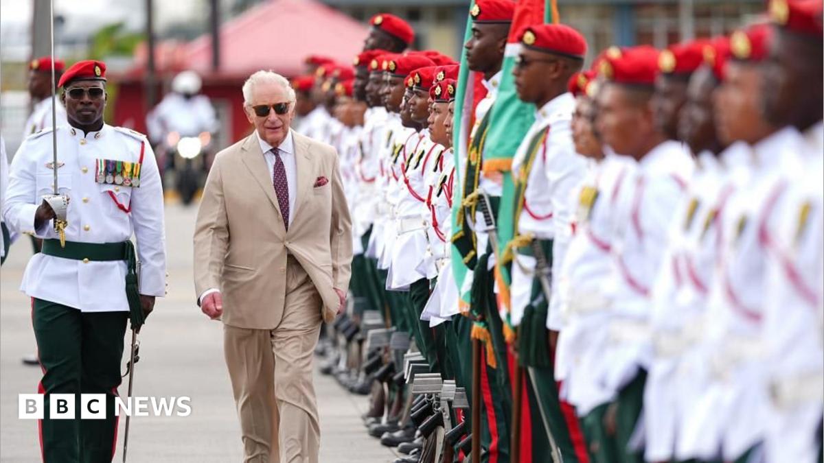 King Charles arrives in Guyana as Bahamas visit declared 'diplomatic success'
