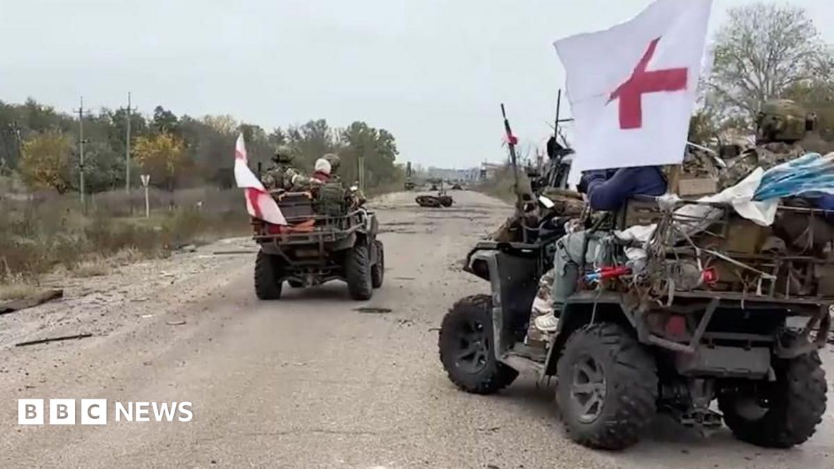 Residents leave devastated Russian-occupied Oleshky as evacuation corridor opens