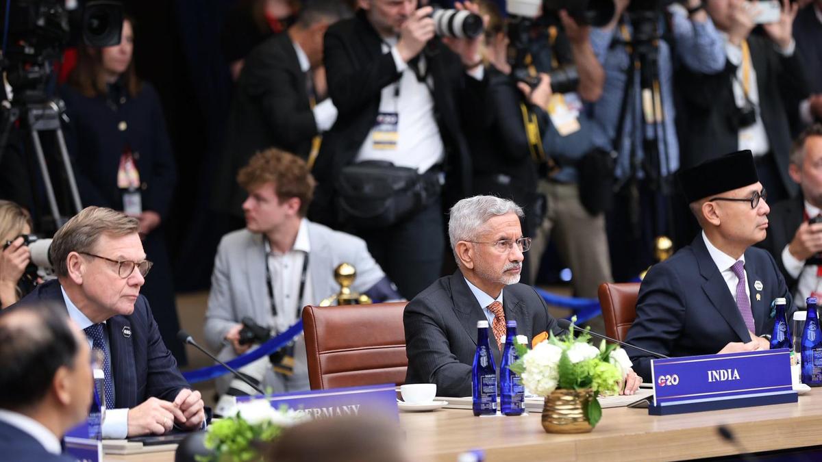 Jaishankar holds bilateral meetings with foreign ministers from G20 nations