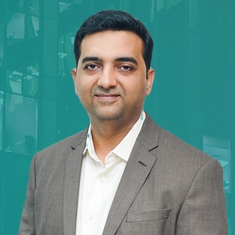 Portrait-style photo representing a founder in a professional setting