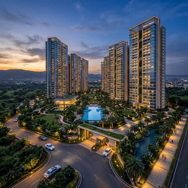 Premium residential property exterior in Pune