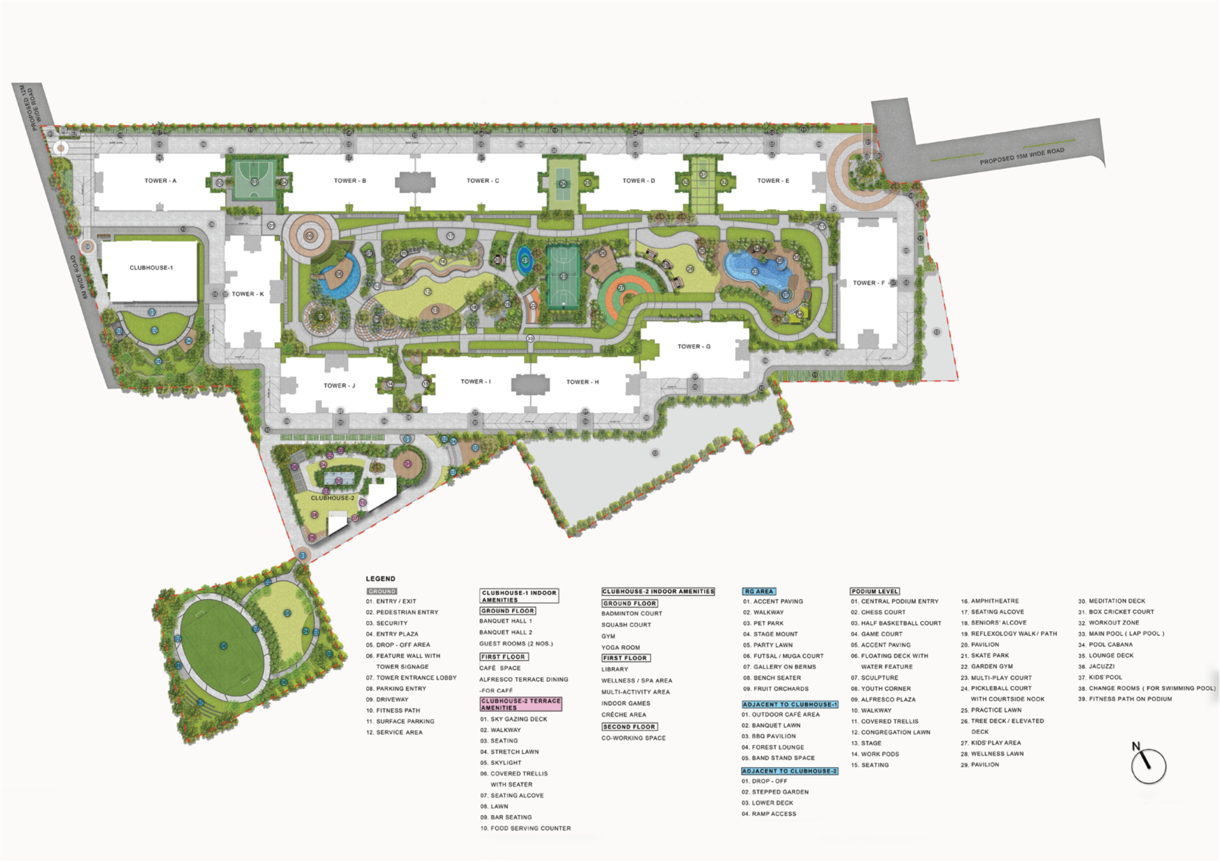 Master Site Plan
