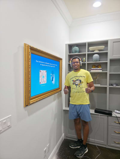 TV mounting by Tarick's TV Mounting