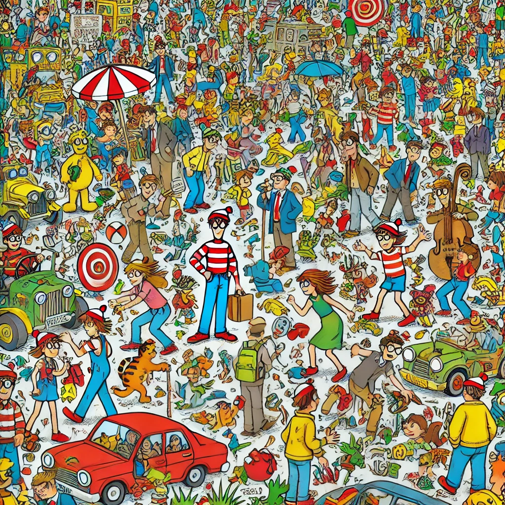 Interactive 'Where's Waldo?' Game