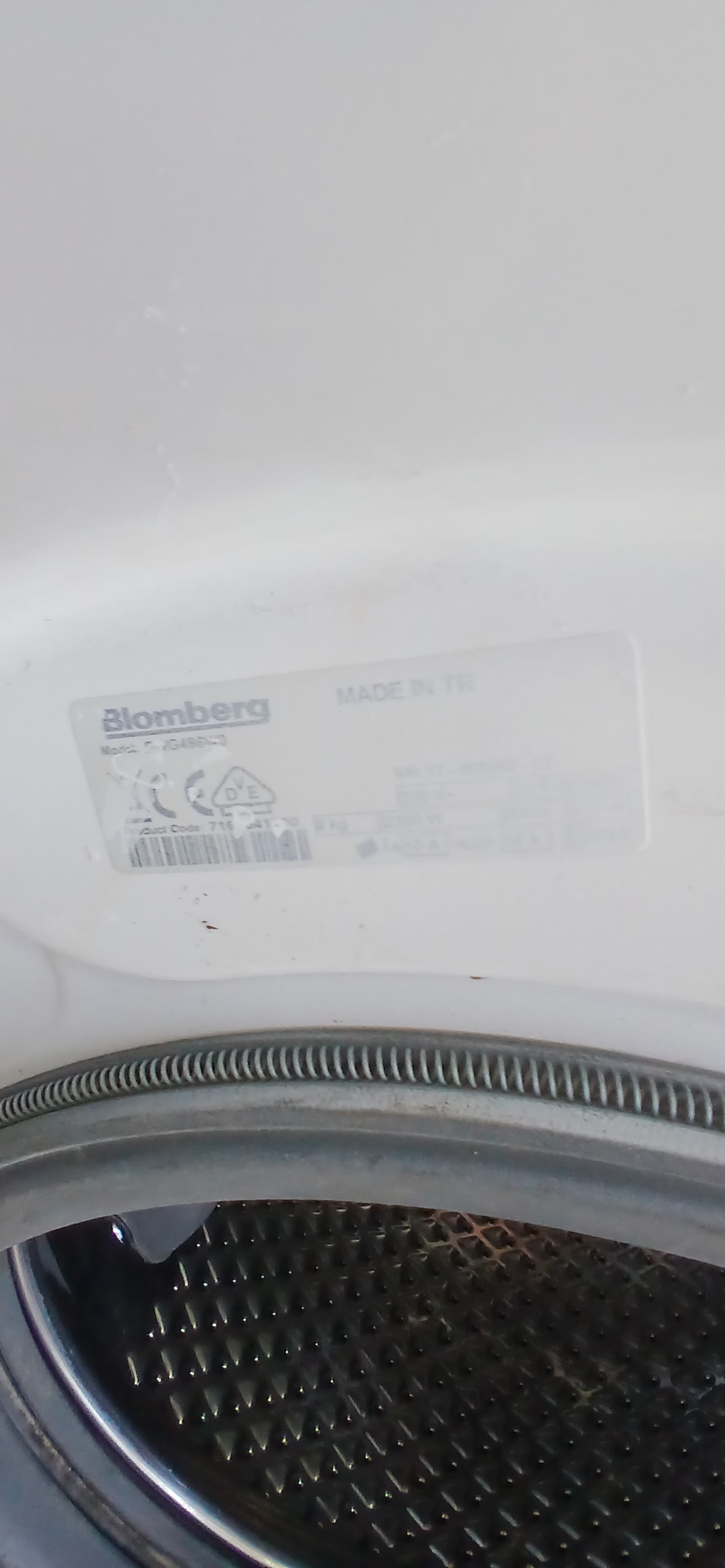 Пральна машина Blomberg BWG486WO