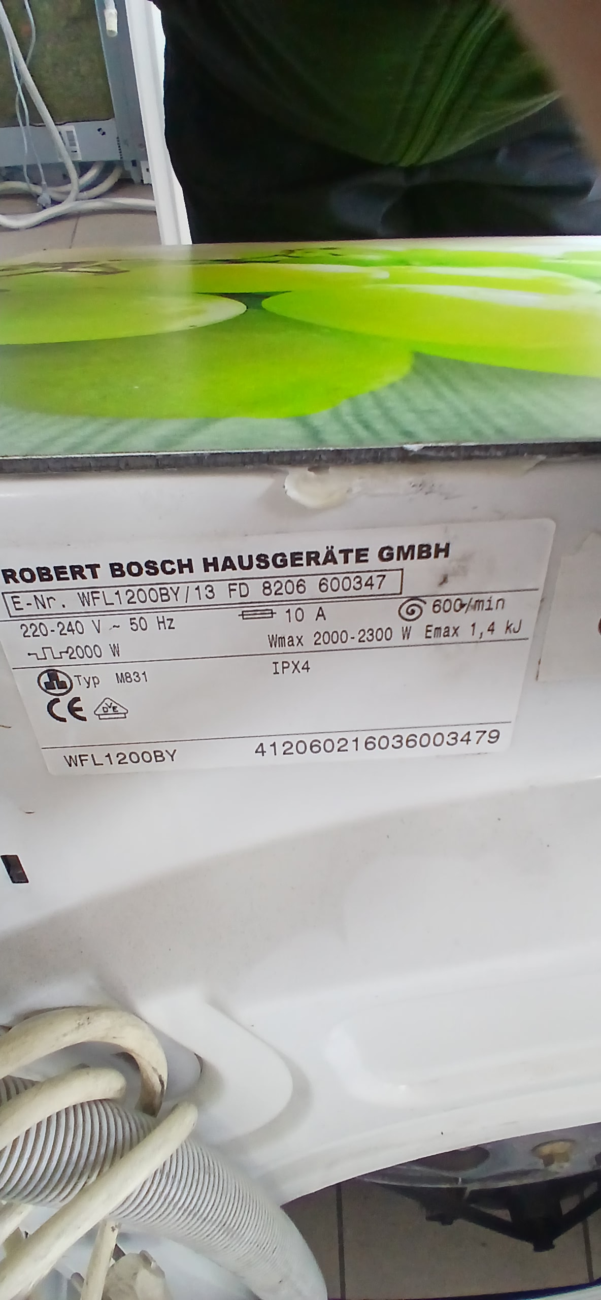 Пральна машина Bosch WFL1200BY