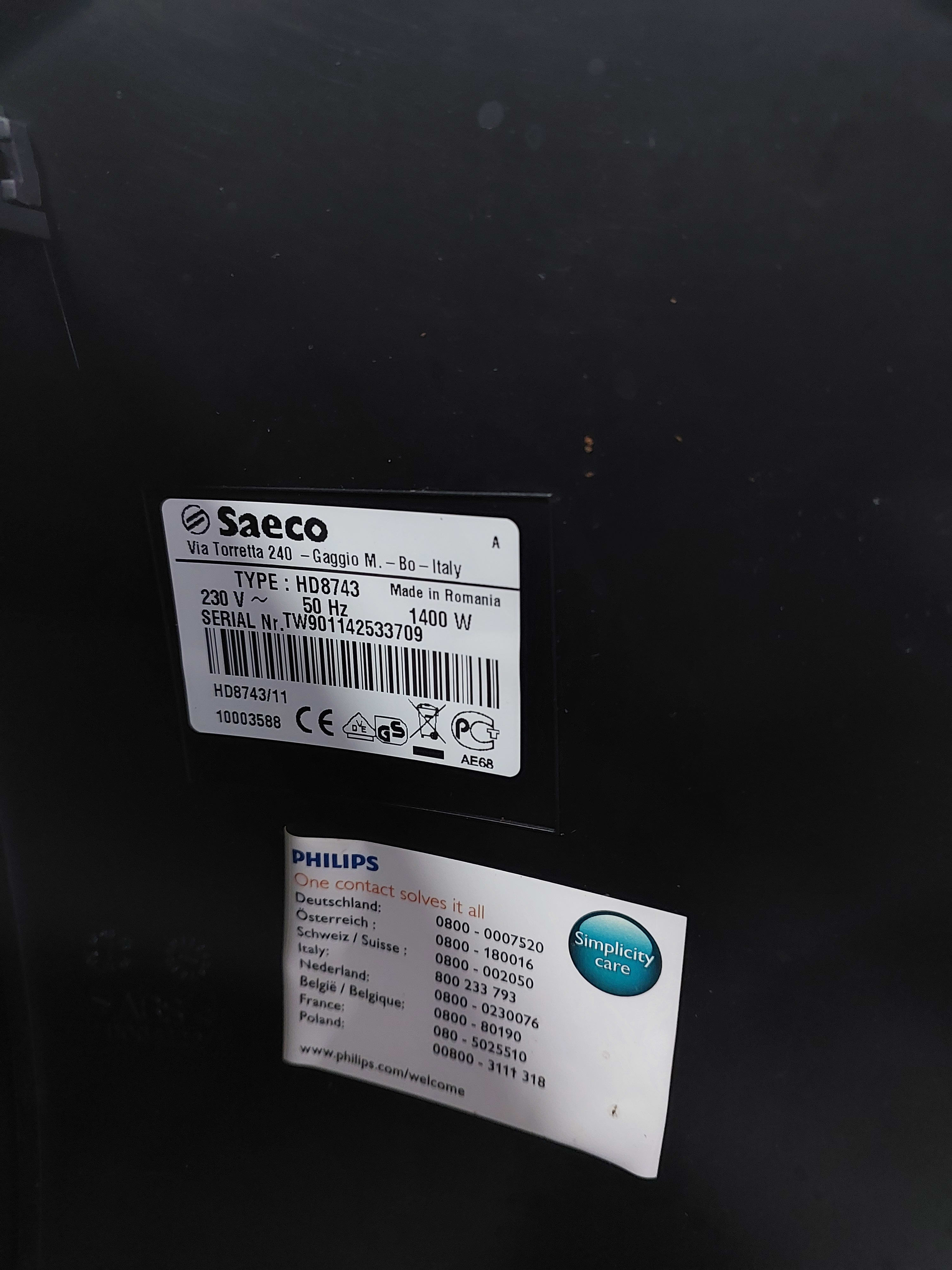 Кавоварка Saeco HD8743 — Saeco, б/у, Львів