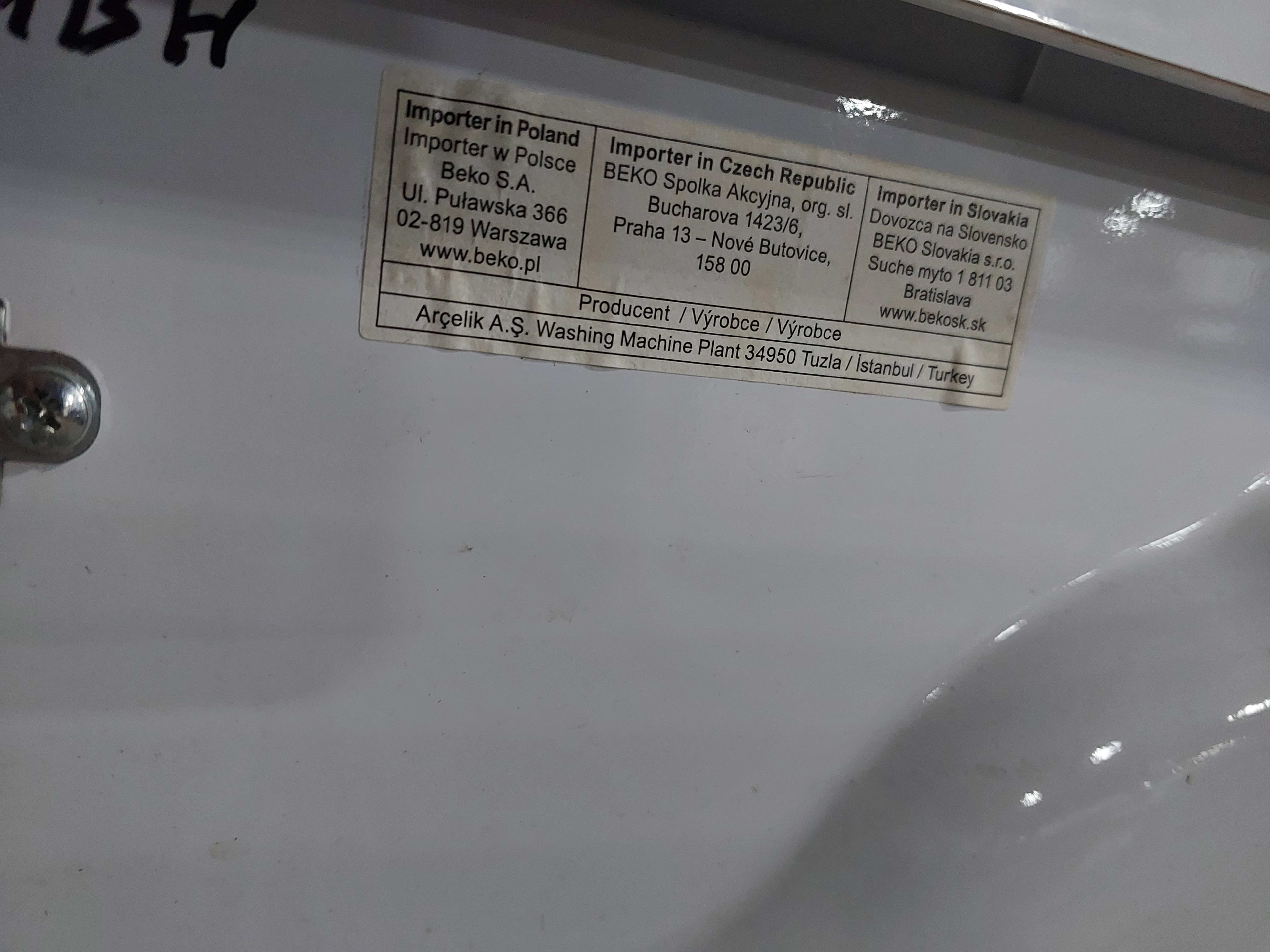 Пральна машина Beko MWTV 7533XB — Beko, б/у, Львів