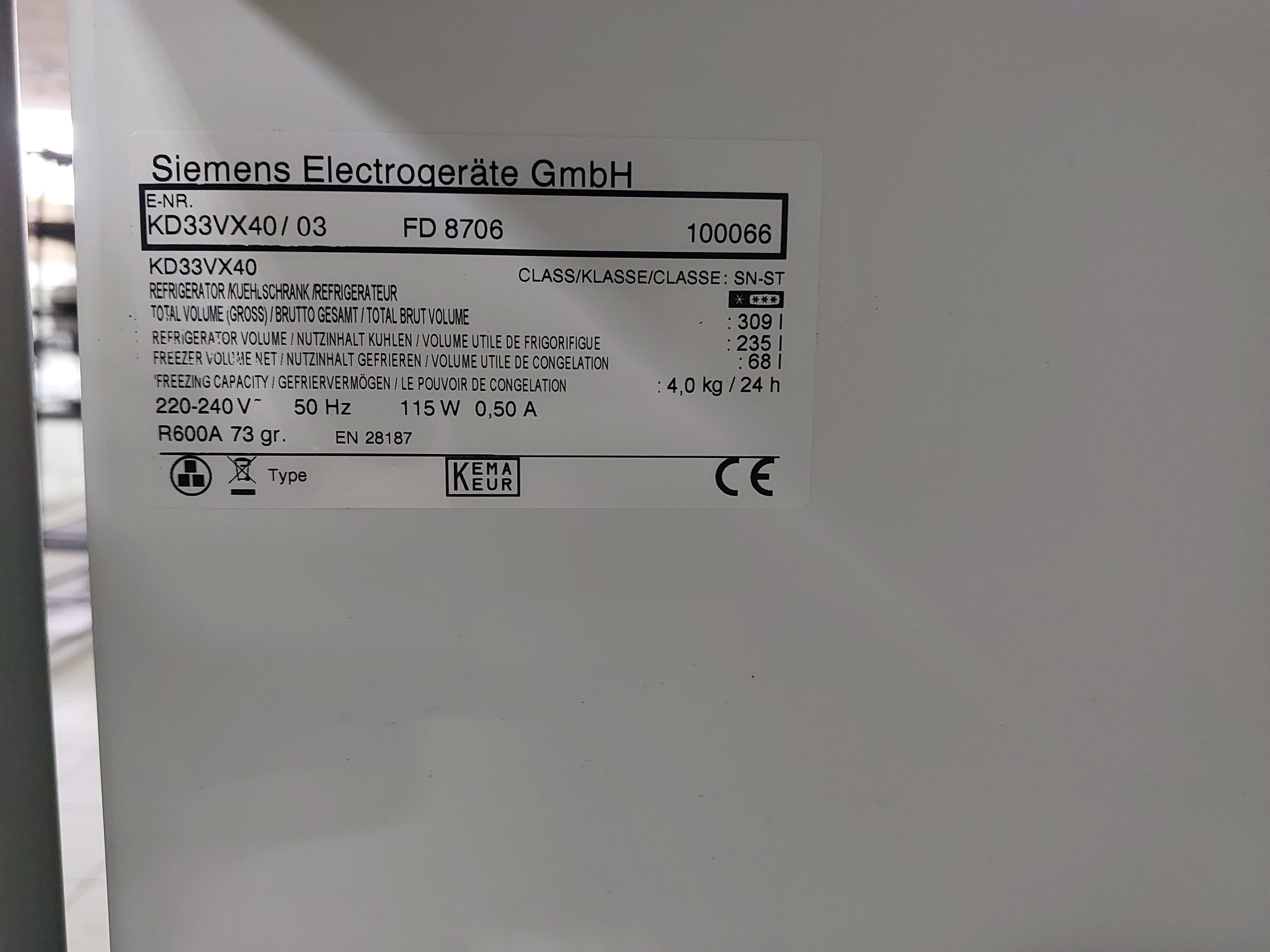 Холодильник Siemens FD8706 — Siemens, б/у, Львів
