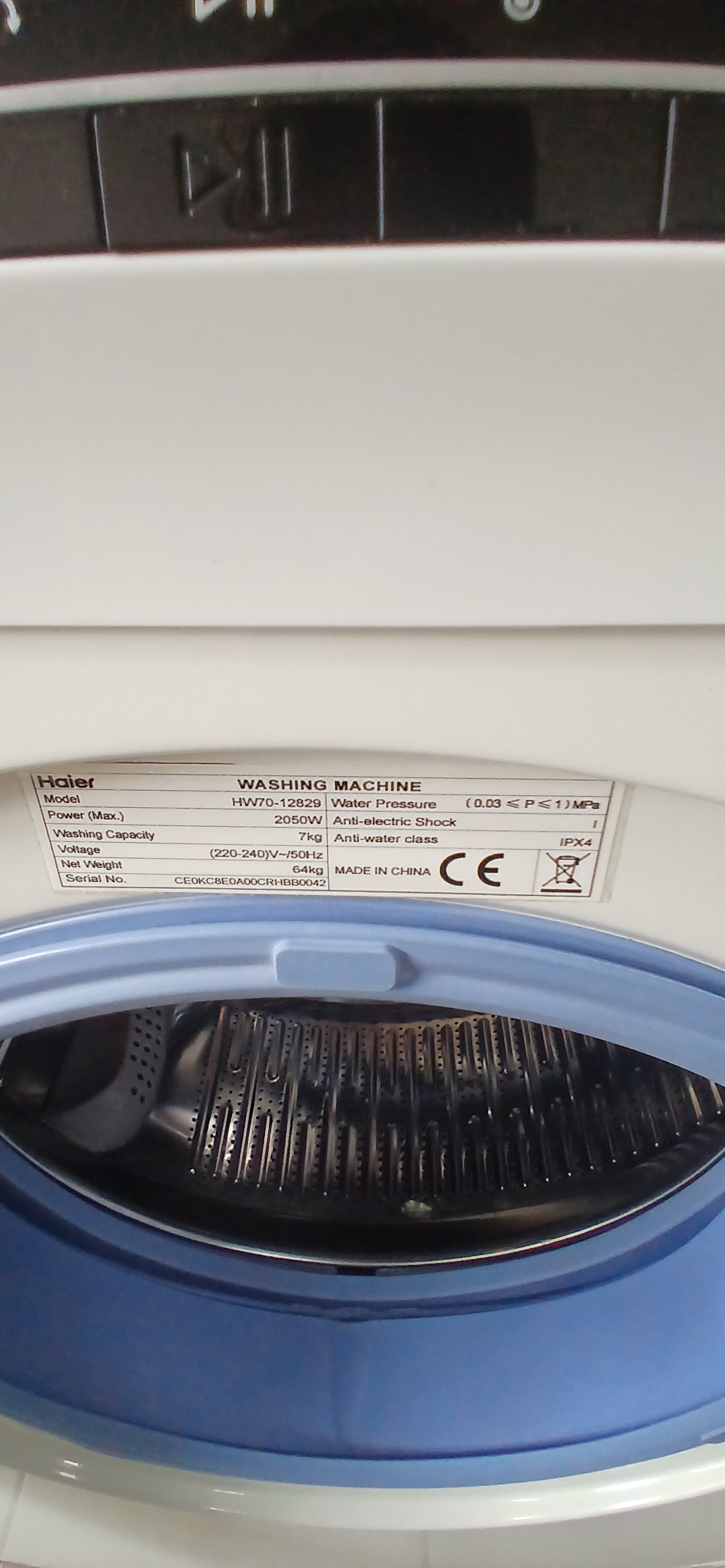 Пральна машина Haier HV70-12829