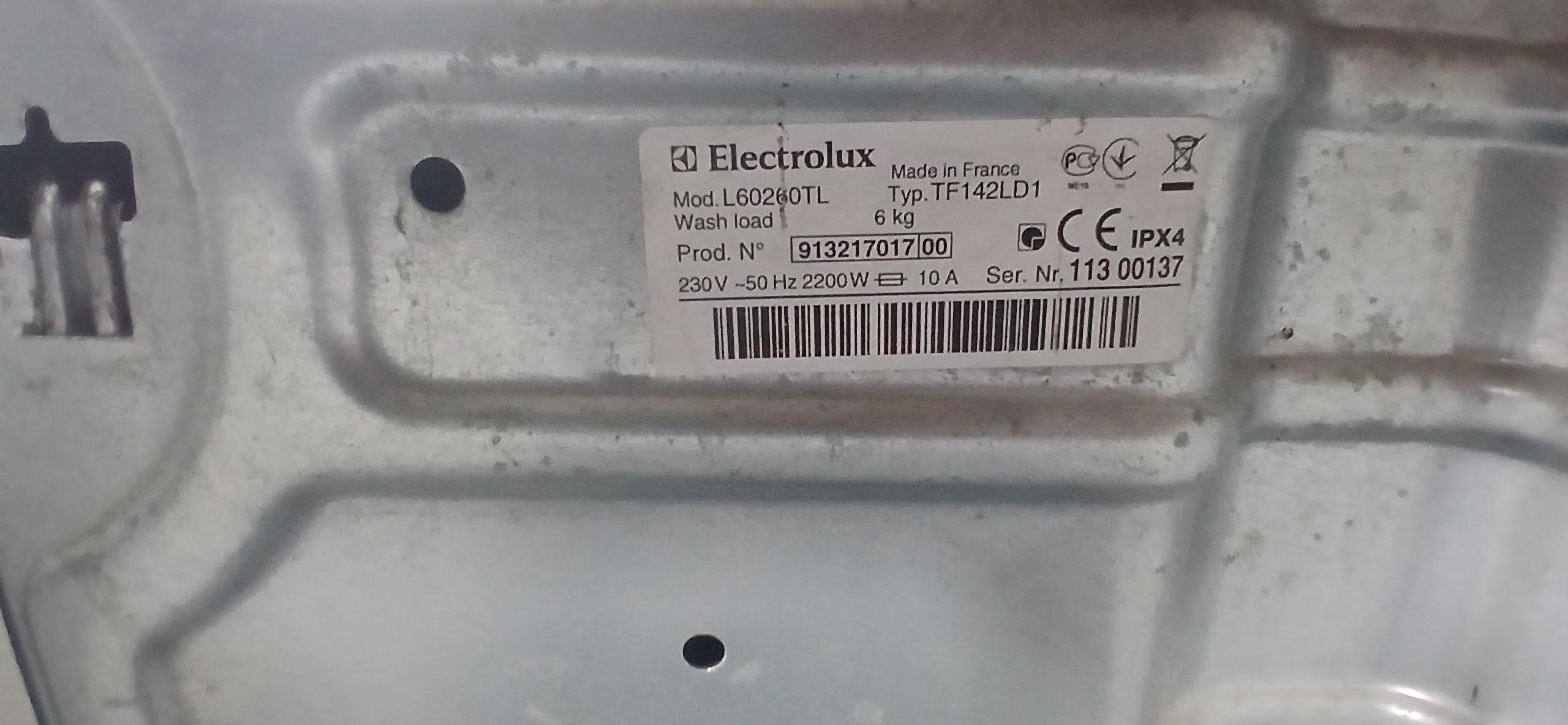Пральна машина AEG L60260TL