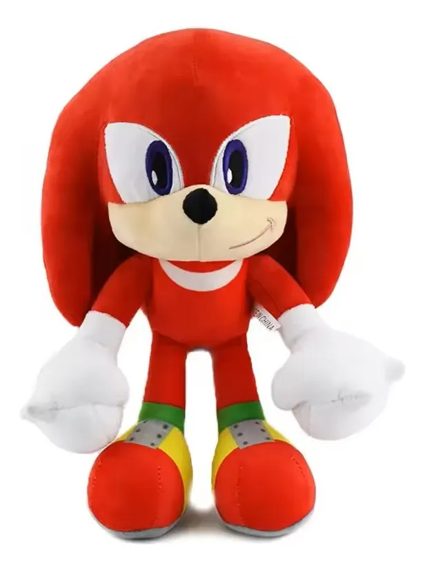 Pelúcia Sonic The Hedgehog Knuckles 33cm