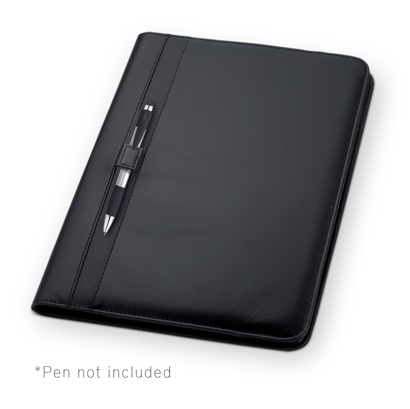 S568 Windsor Padfolio BLACK BLANK