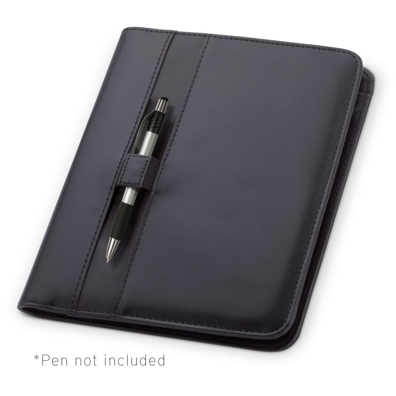 S368 St. Thomas Junior Padfolio BLACK BLANK