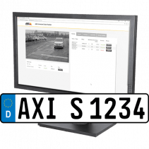 AXIS License Plate Verifier. ACAP