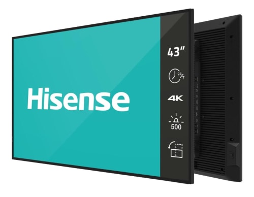 Hisense 43" 24-7 UHD 4K 500 nits