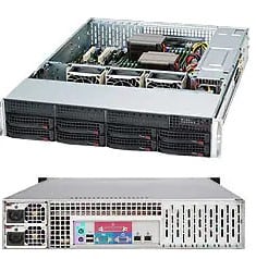 CSE-825TQC-R802LPB 2U kabinett