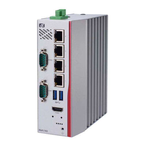 iNA100_8_128_W10 DIN-Rail Network Appliance