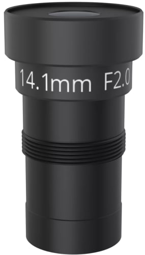 Lens M14 14.1 mm F2.0 IR 4 pcs