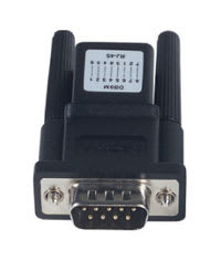 ADP-RJ458P-DB9M. RJ45 to DB9 male