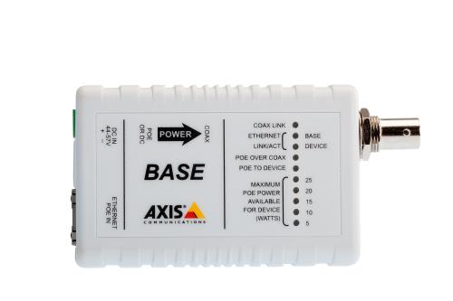 T8641 PoE+ over Coax Base