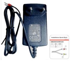 Power Supply Adapter. EU plug. 12VDC1.5A