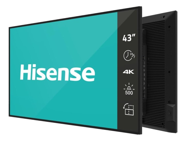 Hisense 43" 24-7 UHD 4K 500 nits