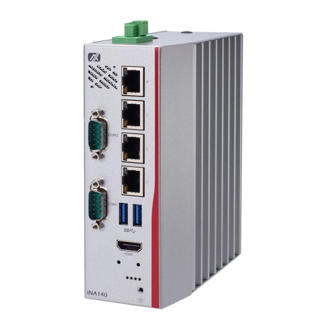 iNA100_8_128_W10 DIN-Rail Network Appliance