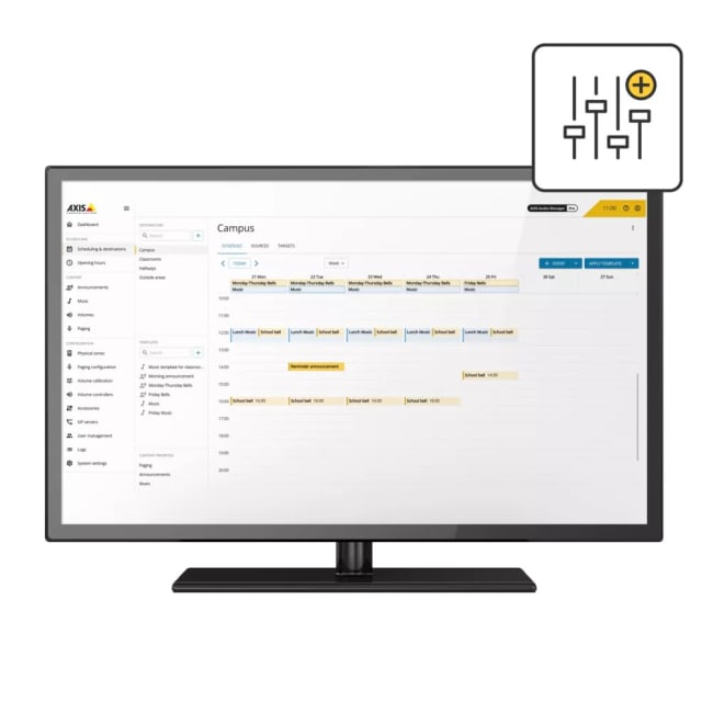 AXIS Audio Manager Pro device 1y eLicense