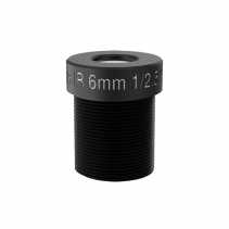 Lens M12 6 mm F2.0. 4 pcs