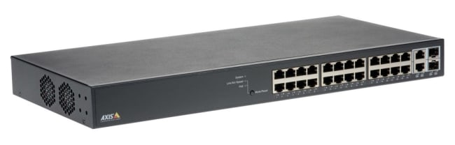 T8524. 24 ch PoE switch. managed