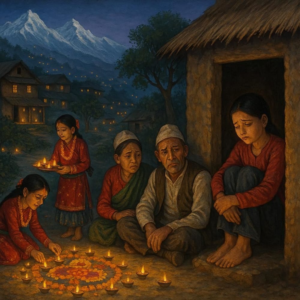 चिसो सम्बन्धले १२ वर्ष पछी आएको तिहार सधैँको लागी सकियो