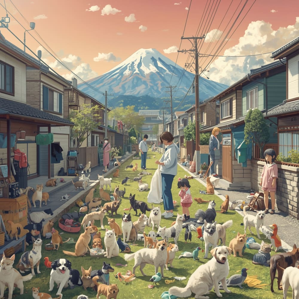 Are Dogs and cats more than children in Japan?