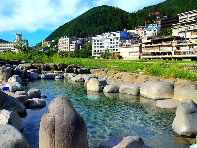 温泉の画像