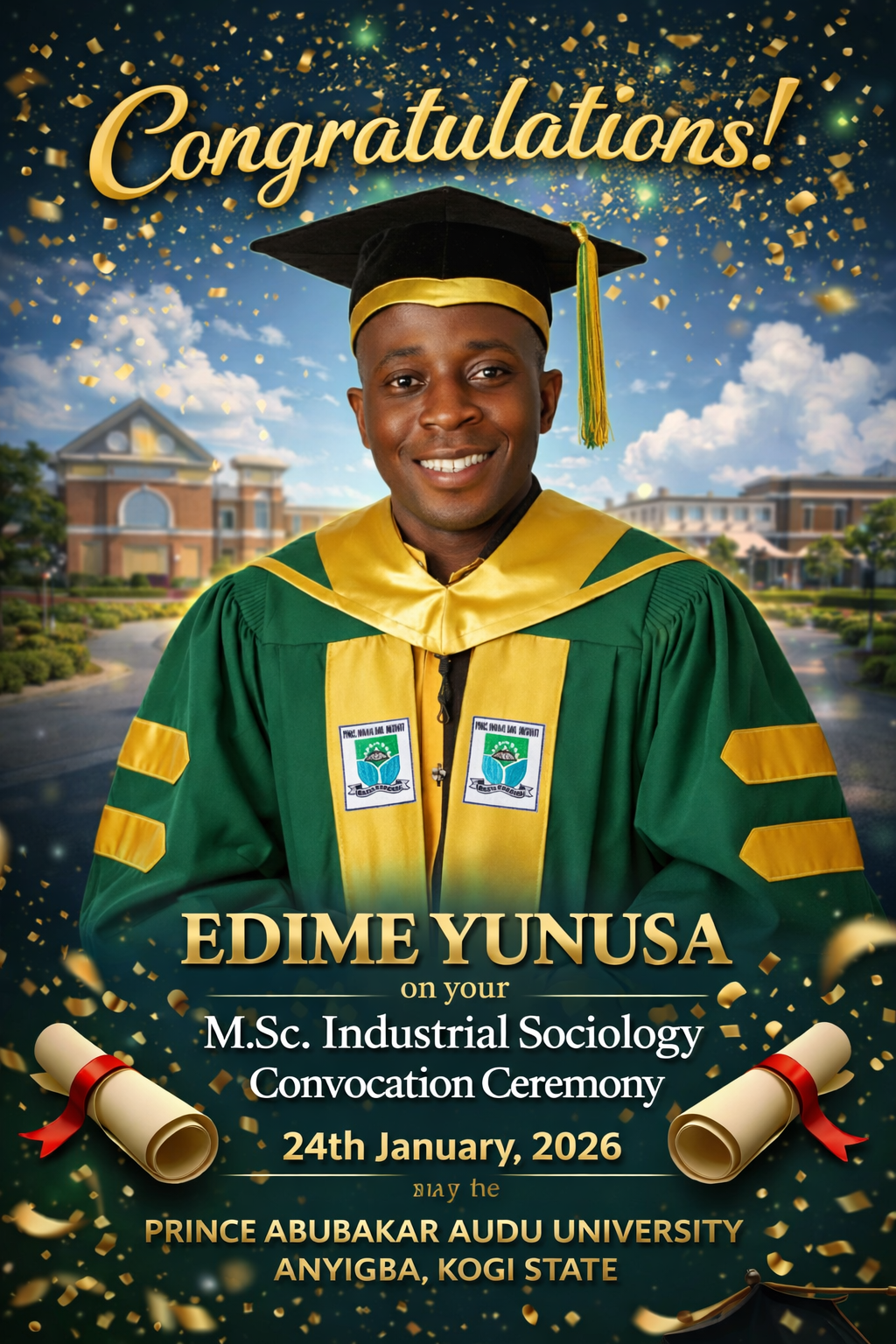 YUNUSA Edime portrait