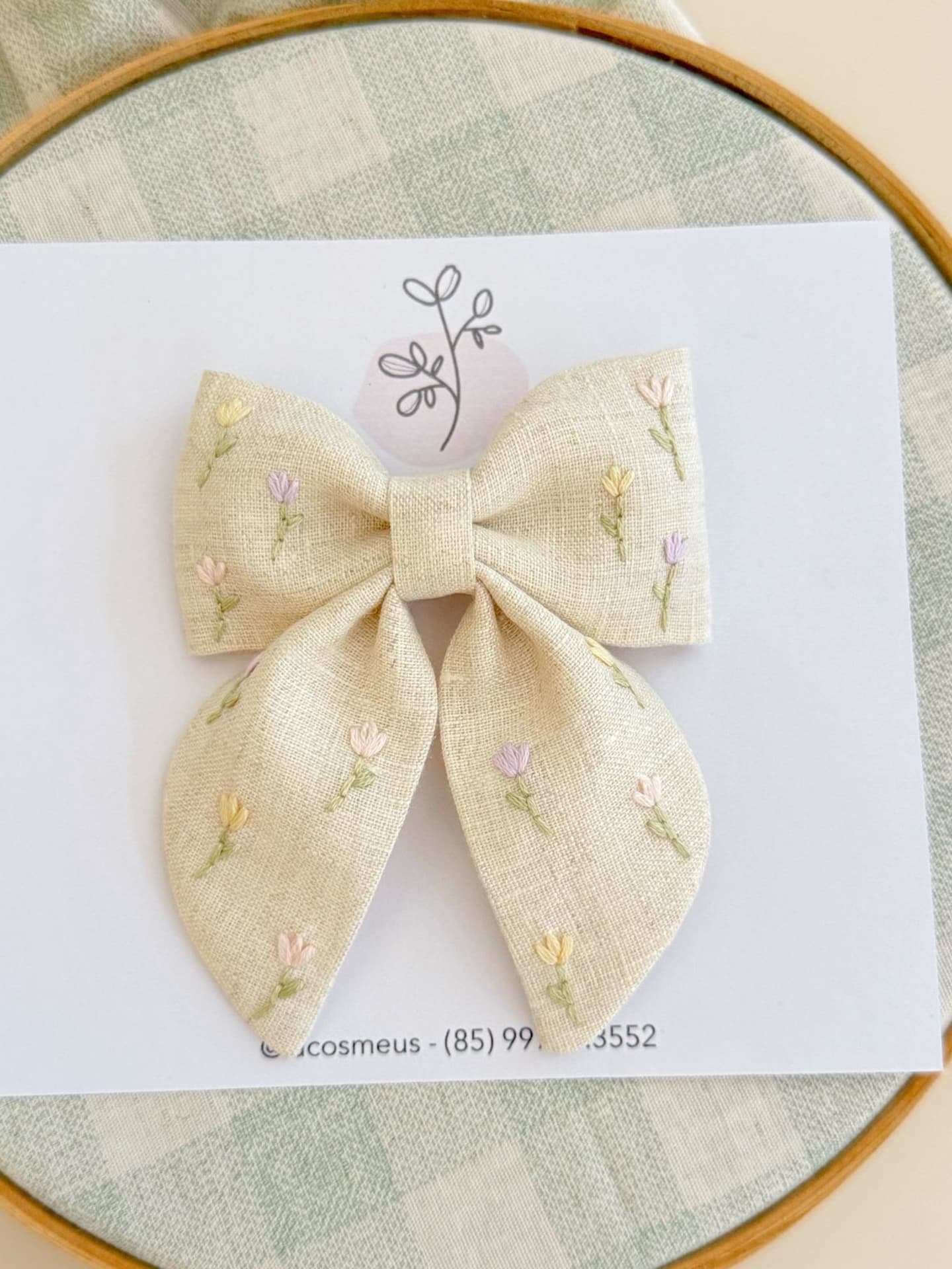 Laço Charlote Tulipas - Miniatura 2