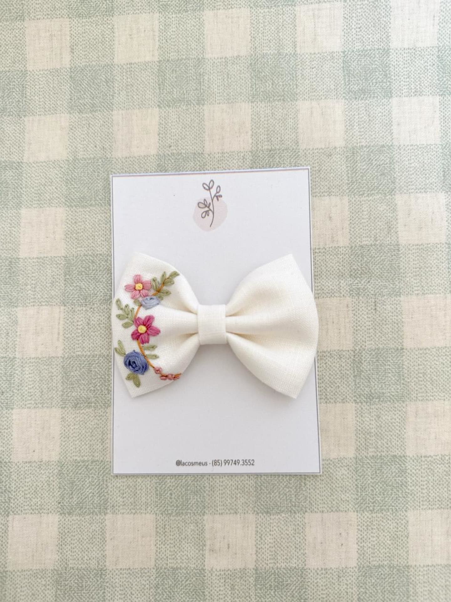 Laço Flor bela - Imagem 1