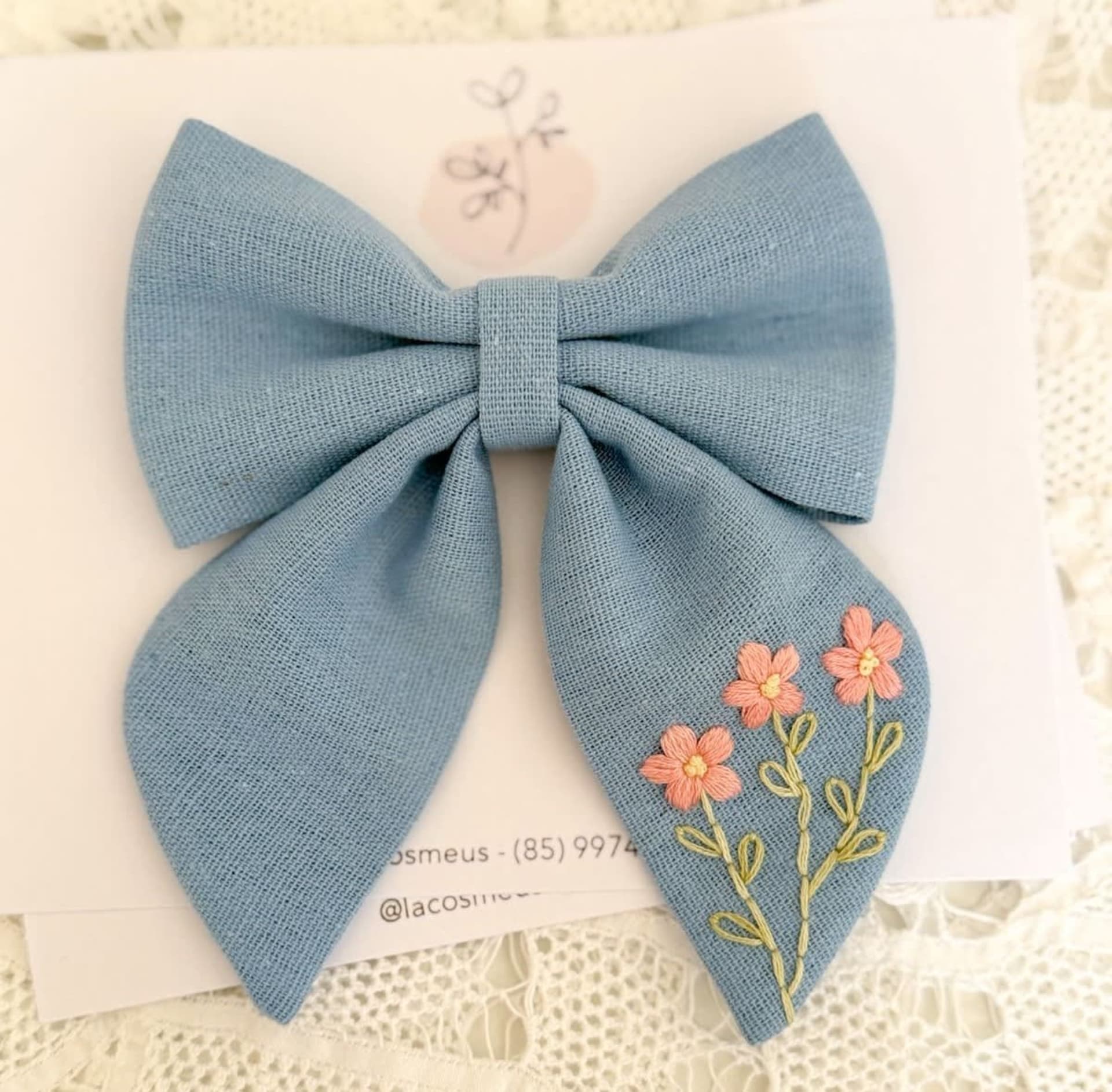 Laço Flor Bela - Imagem 1
