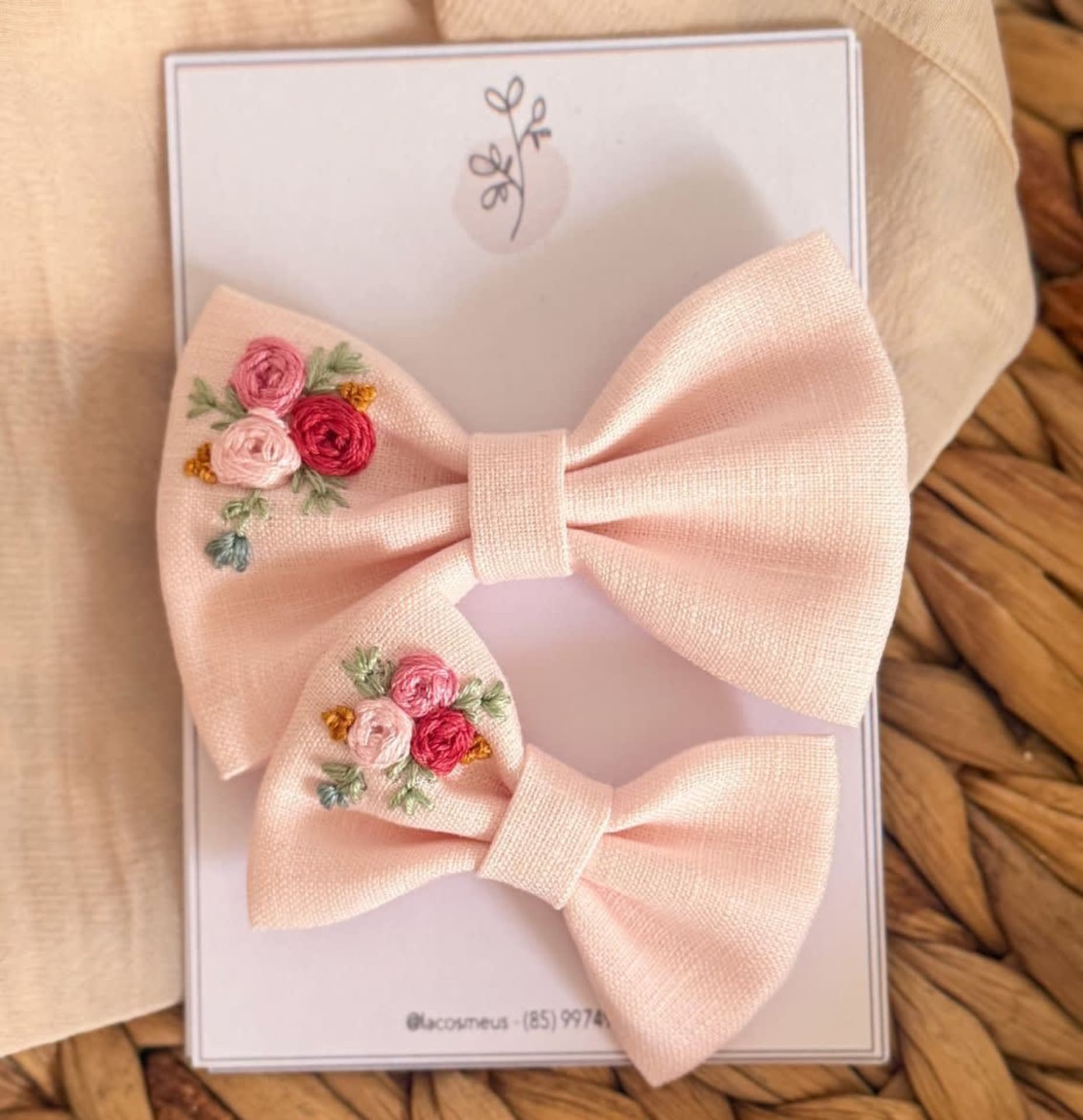 Laço Jardim de rosas - Imagem 1