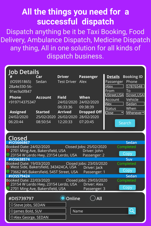 Voila Dispatch Engine - An Enterprise Dispatcher Solution - 4