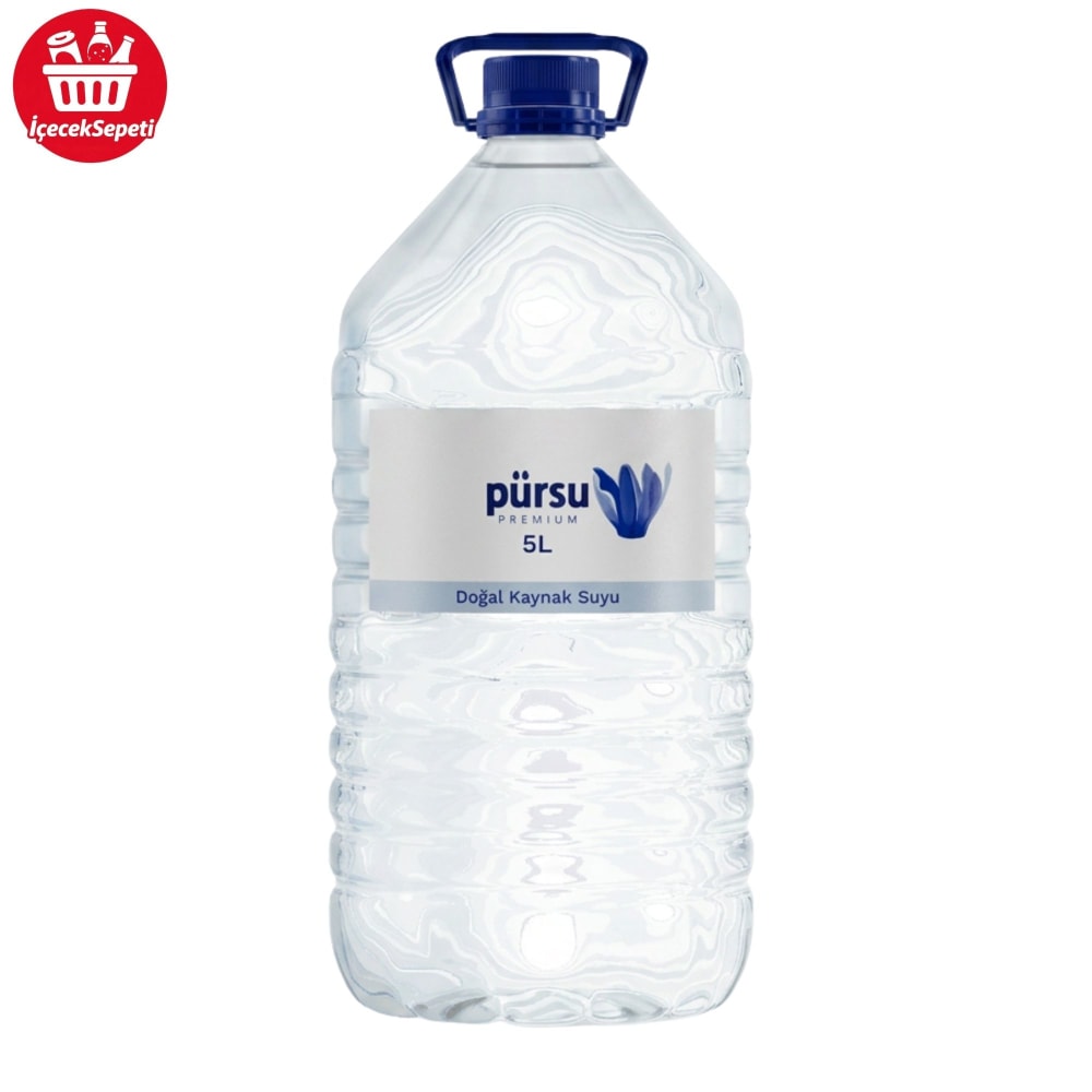 PÜRSU DOĞAL KAYNAK SUYU 5 LT * 4 ADET