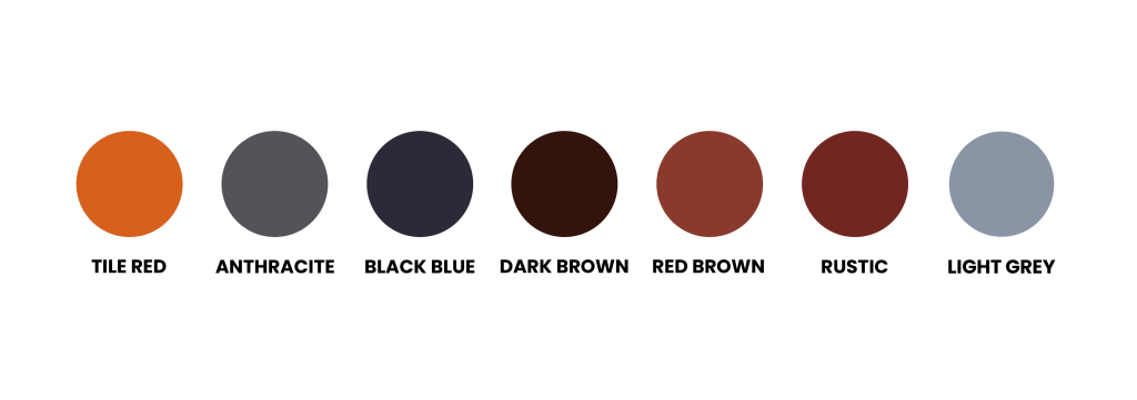 RENOTEC Roof Coating Colour Chart