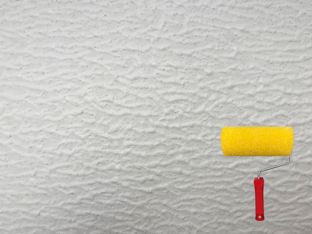 Example of medium texture basecoat application