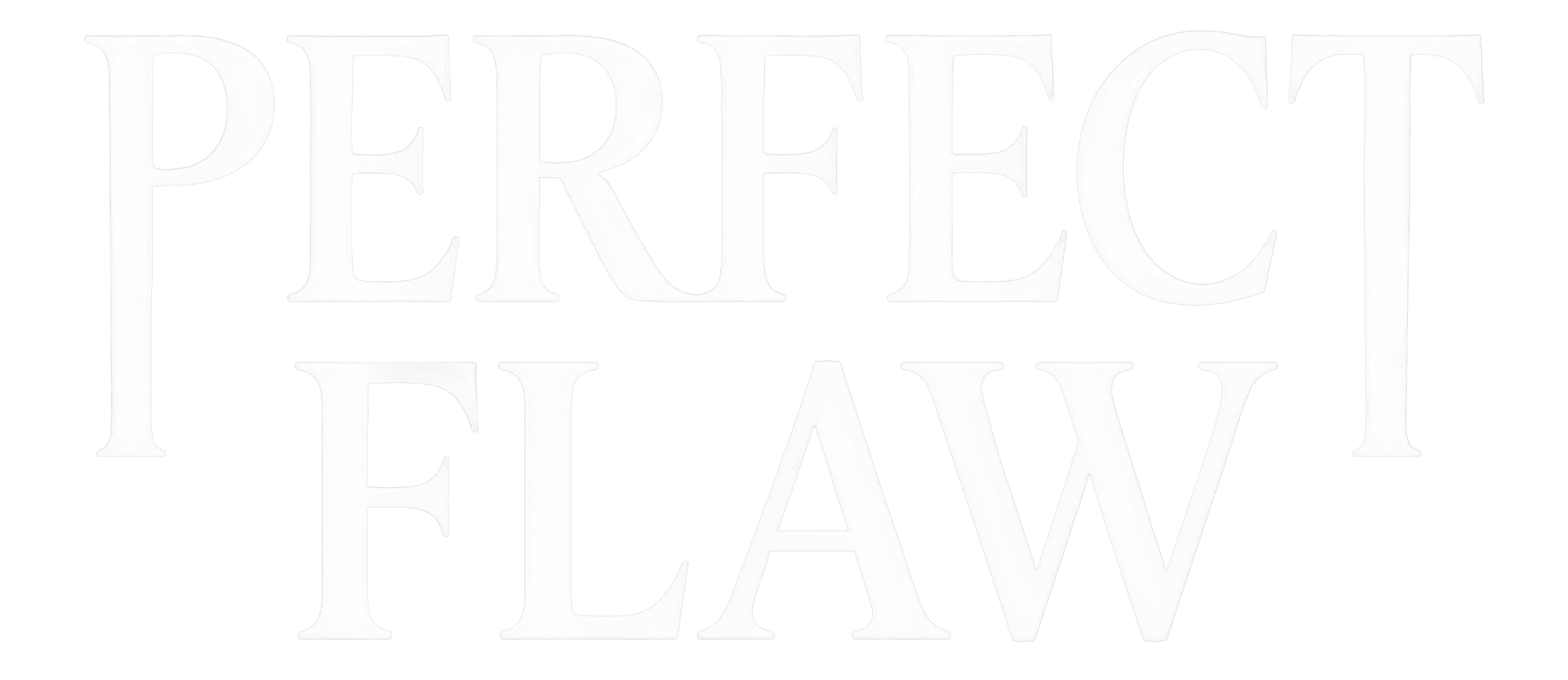 Perfect Flaw dizisi logosu
